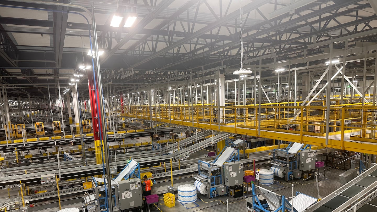 Amazon opened its largest facility in Massachusetts, a nearly 4 million-square-foot fulfillment center, in North Andover in January 2024. A similar facility will open in Johnston, R.I., later this yearr.