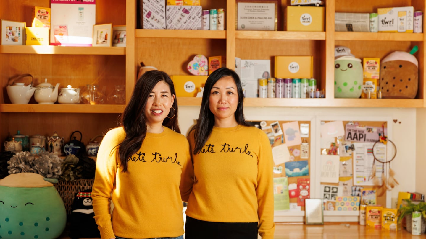 Twrl co-founders Olivia Chen and Pauline Ang.