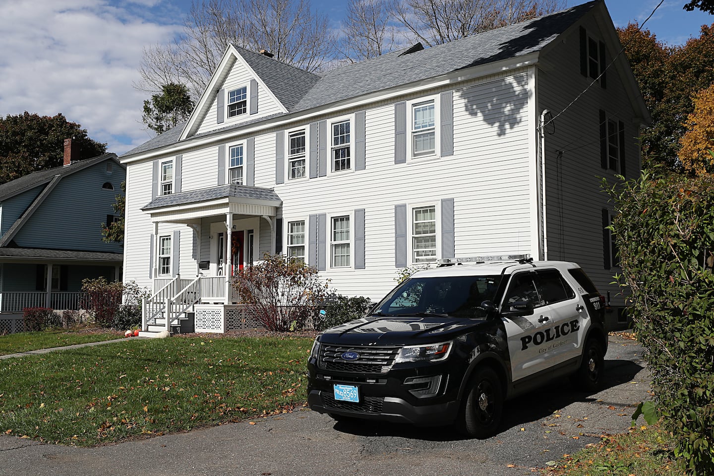 The house on Cherry Street where Breanne Pennington was found dead. 