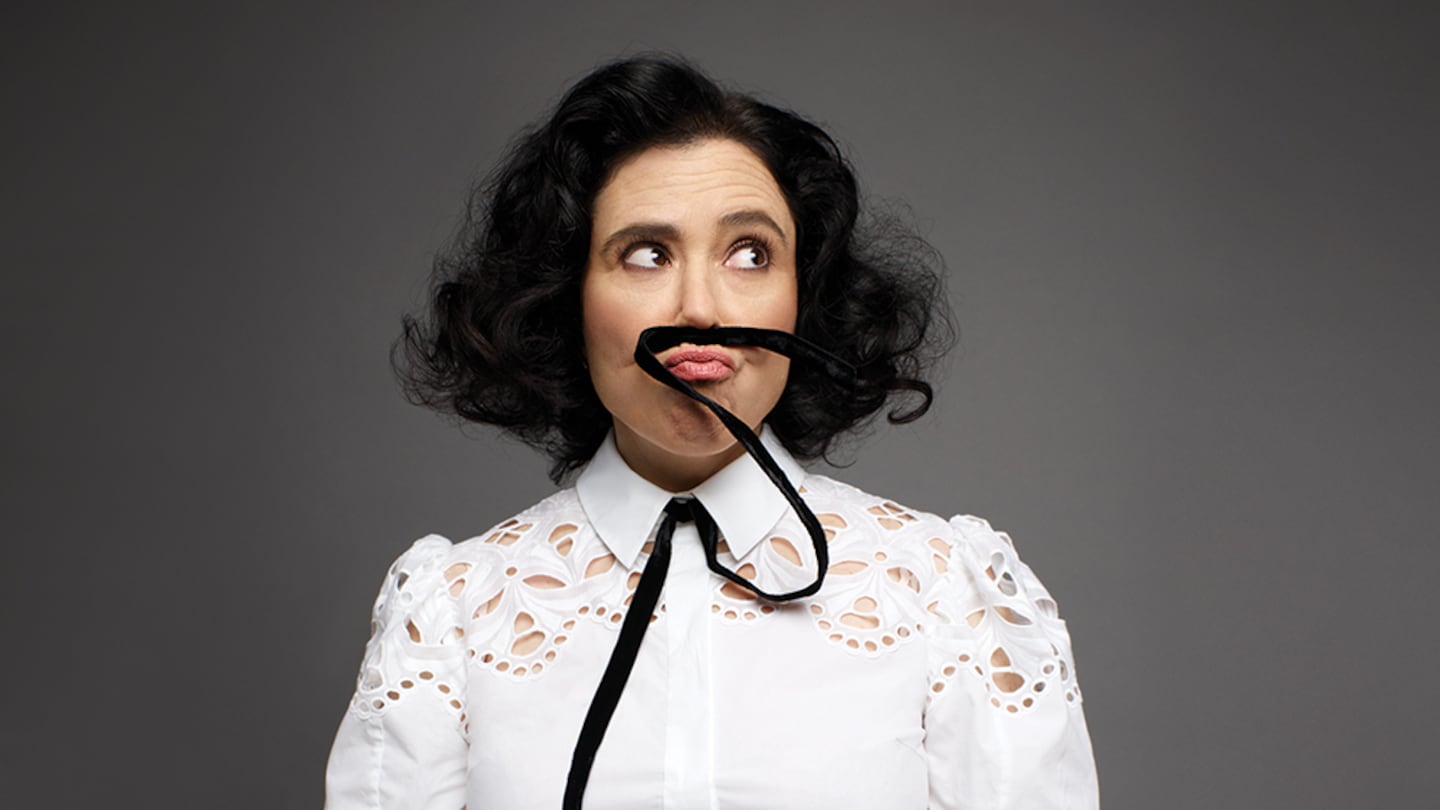 Alex Borstein performs at the Somerville Theatre on Oct. 25.