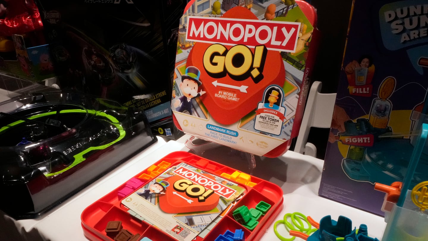 The Monopoly Go Board Game, from Hasbro.