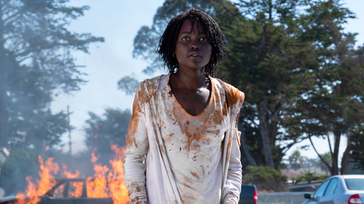 Lupita Nyong'o in a scene from "Us."