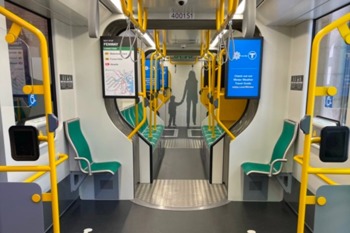 The interior of a new Green Line Type 10 supercar.