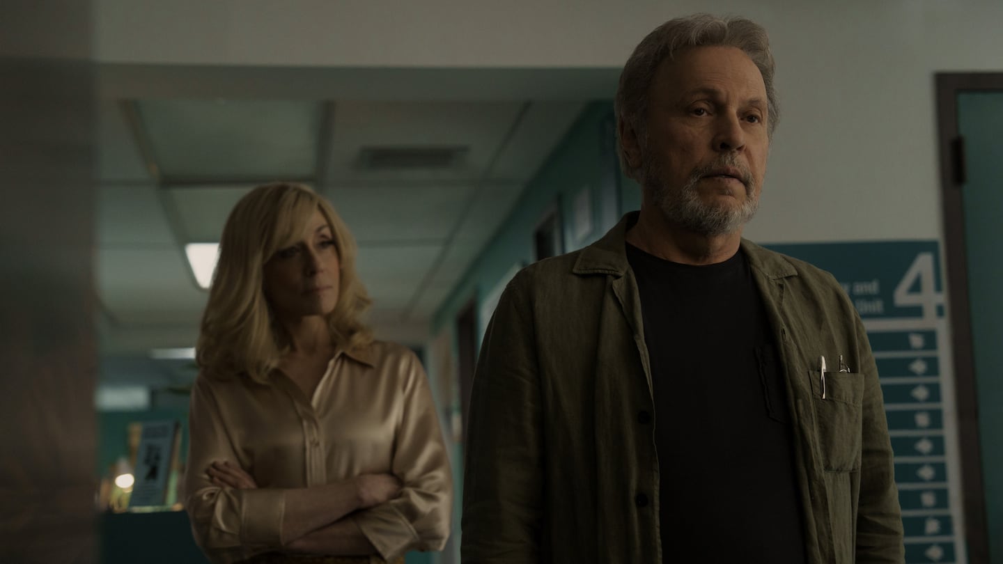 Judith Light and Billy Crystal in "Before" on Apple TV+.