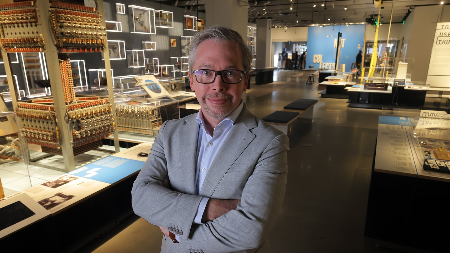 Michael John Gorman, new director of the MIT Museum.