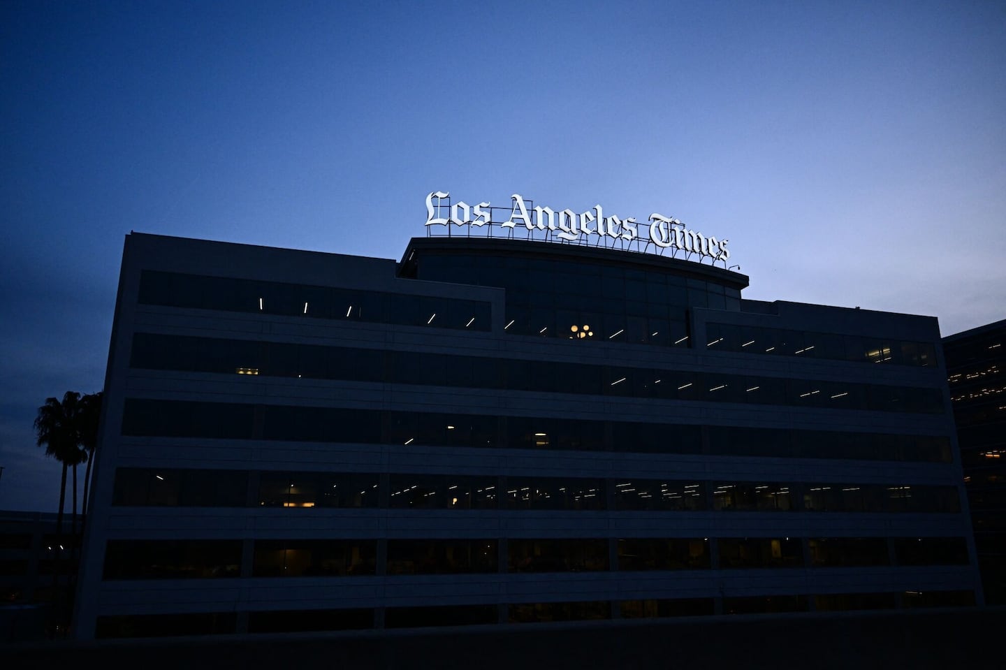 The Los Angeles Times newspaper headquarters in El Segundo, California.