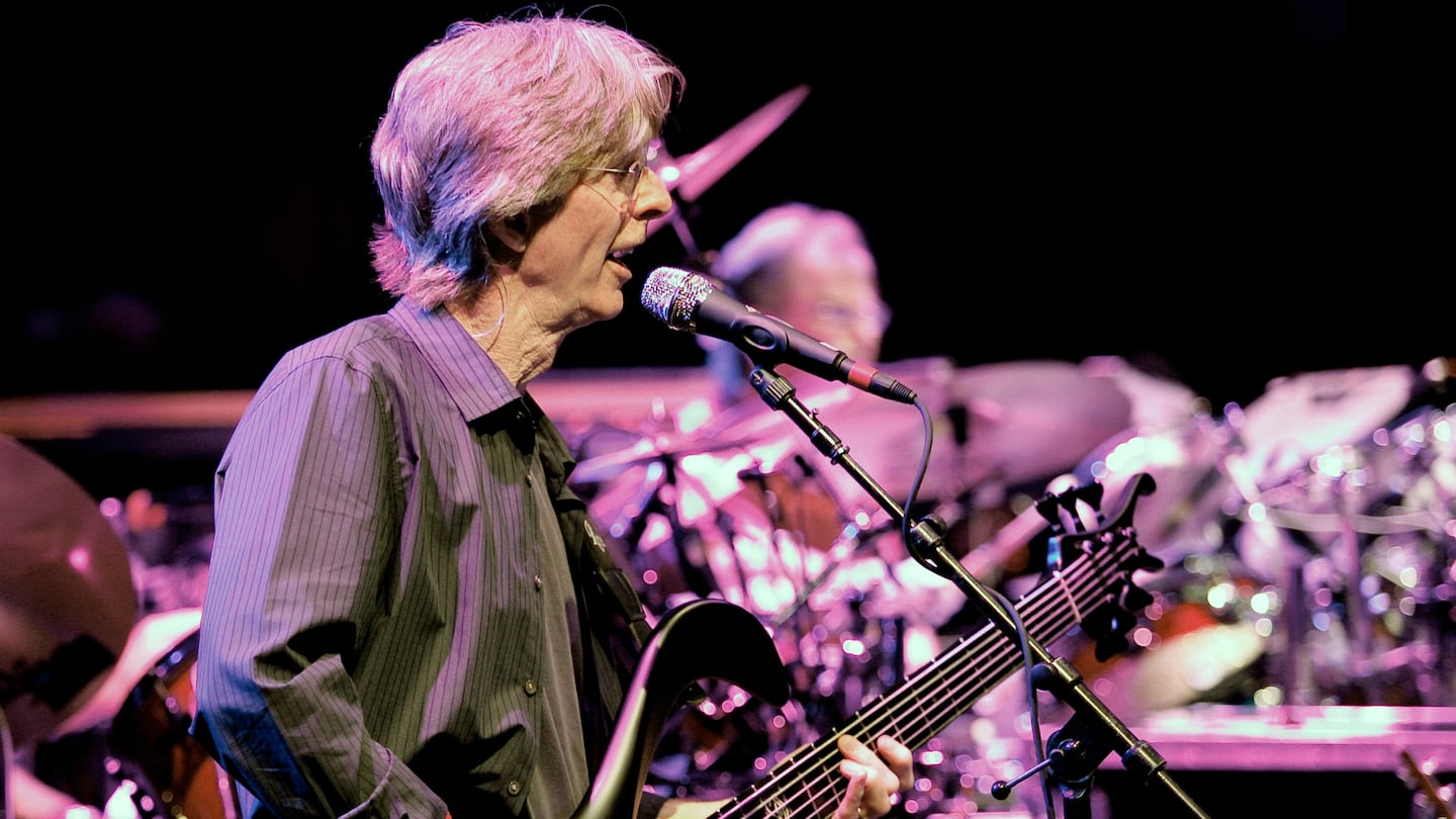 Phil Lesh performed in Los Angeles in 2009.