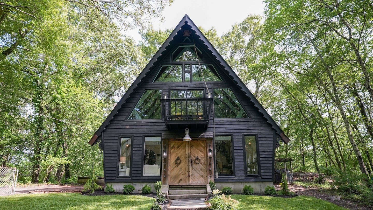 The home in the Saunderstown village of North Kingstown, R.I. deemed the "Scariest House in America" by HGTV after its winning make-over.