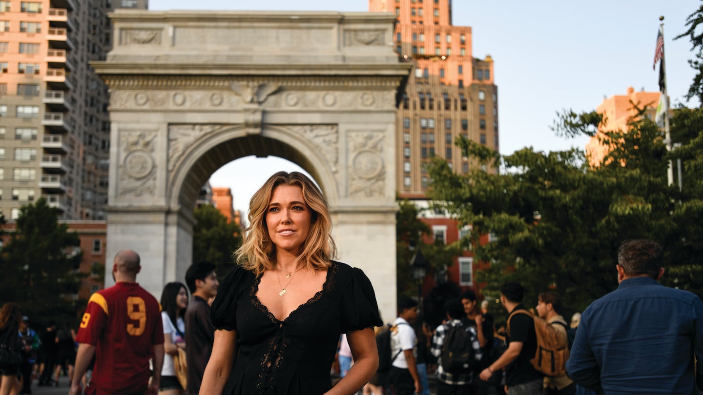 Singer-songwriter  Rachel Platten in Washington Square Park in New York City in September.