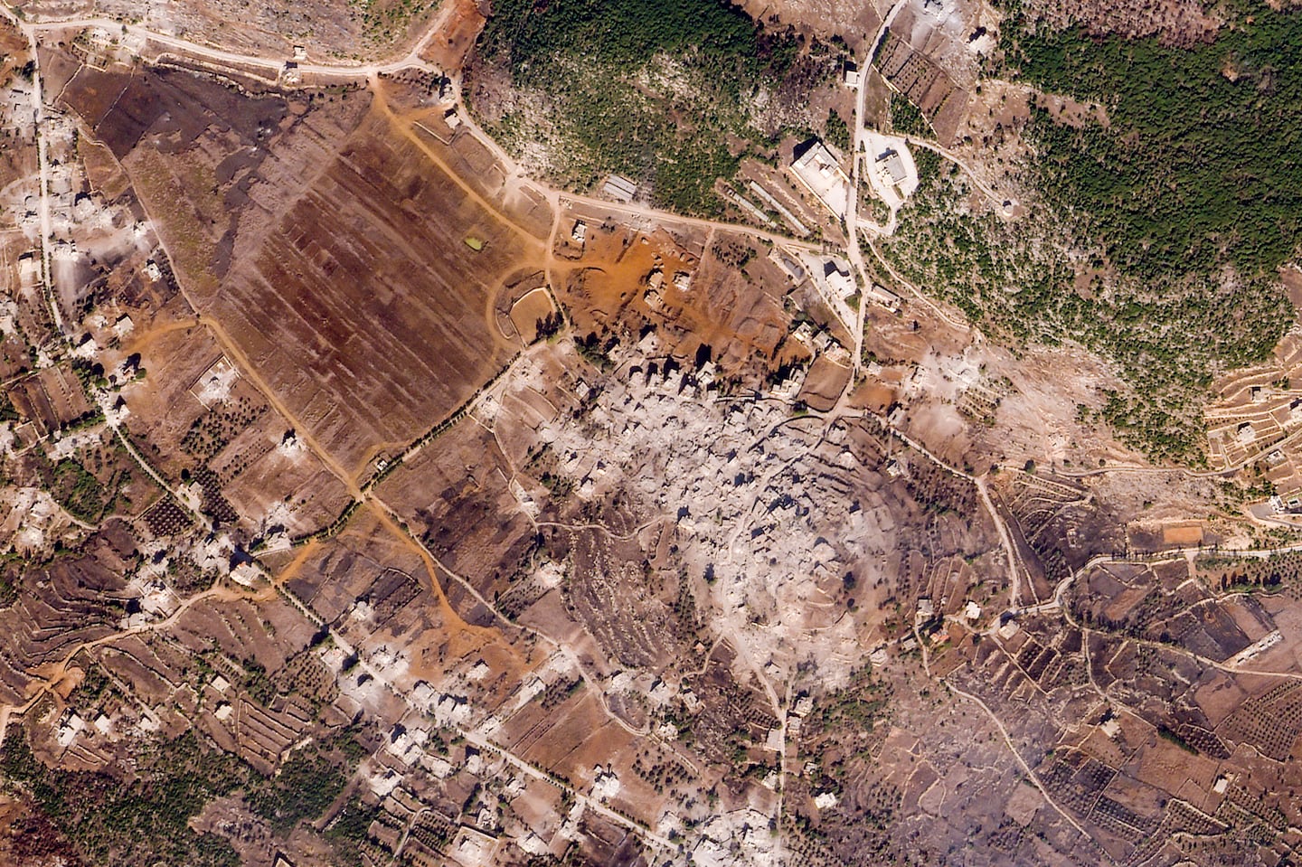 Village of Ramyah in southern Lebanon on Oct. 24.