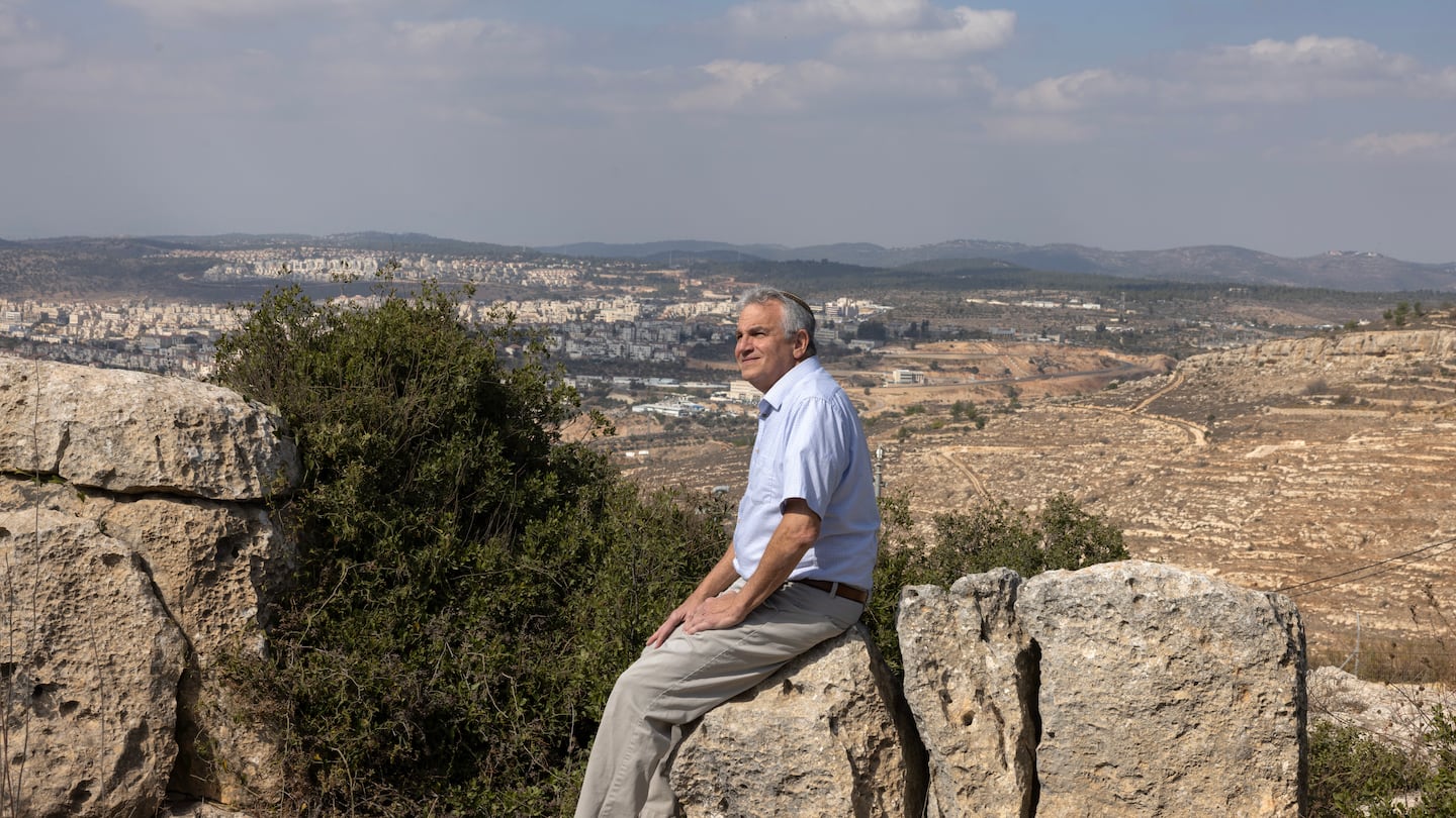 Kenny Kodash, a dual US-Israeli citizen who lives in Neve Daniel, a Jewish settlement in the occupied West Bank, says he mailed his ballot voting for Donald Trump last week.