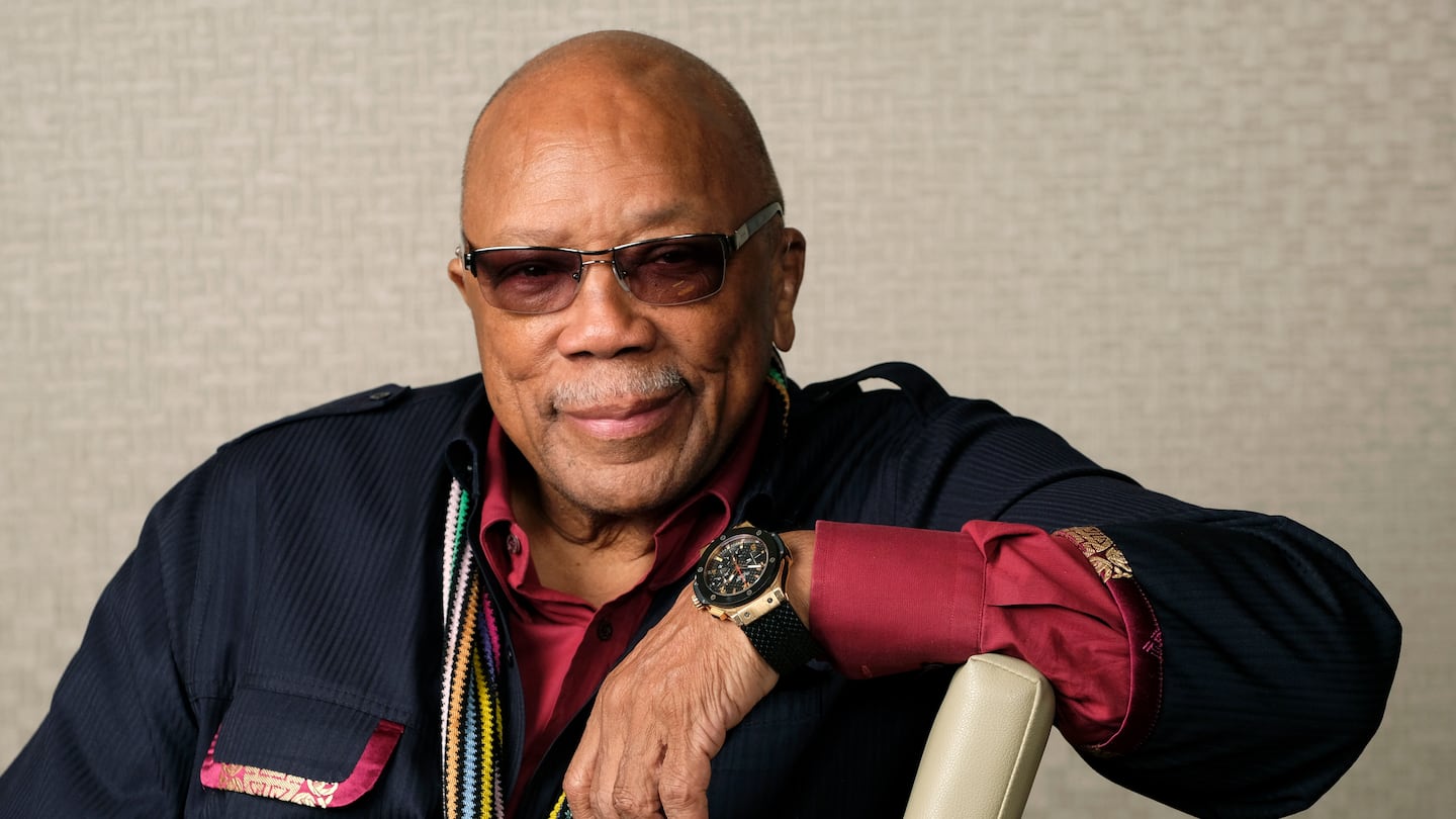 Music producer Quincy Jones in 2018.