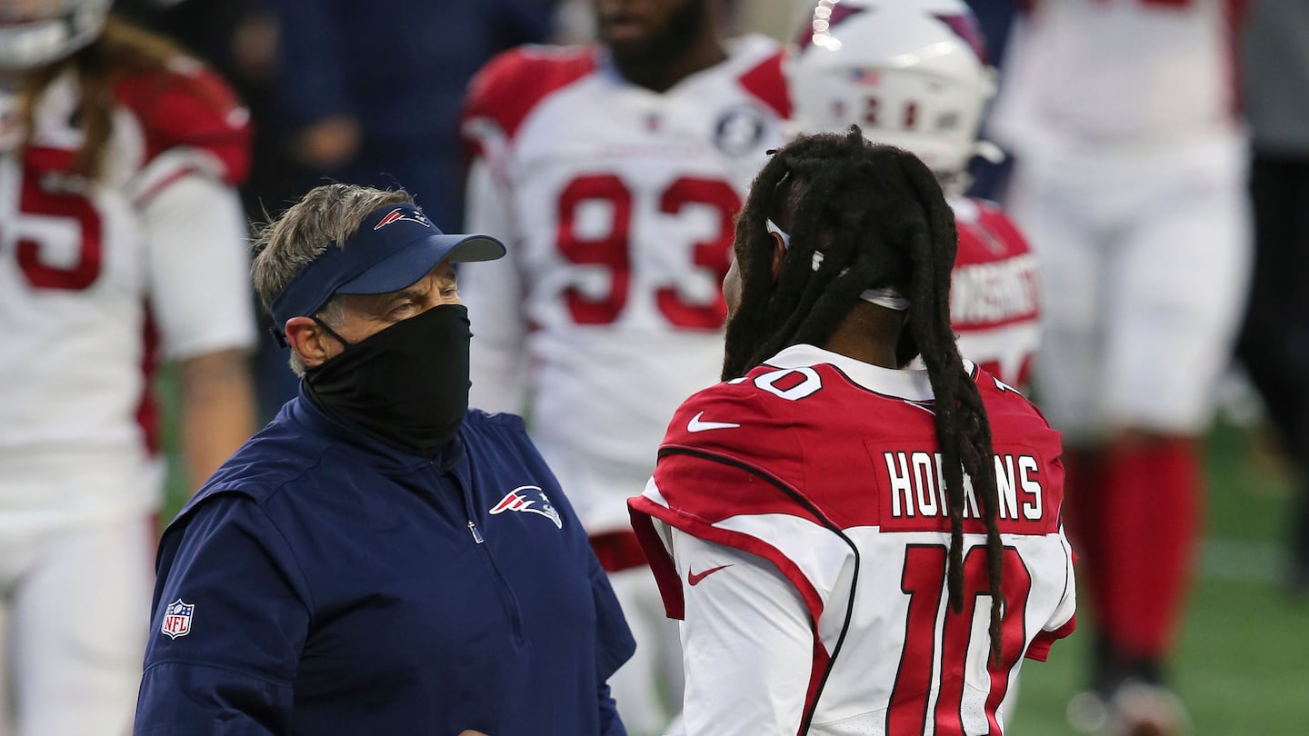 Bill Belichick has expressed his admiration for DeAndre Hopkins on several occasions.