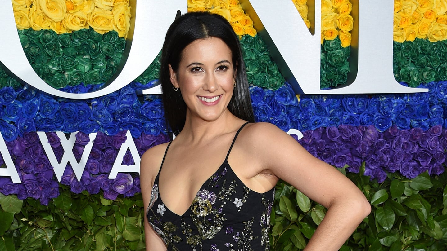 Vanessa Carlton arrives at the 73rd annual Tony Awards at Radio City Music Hall in New York in 2019.