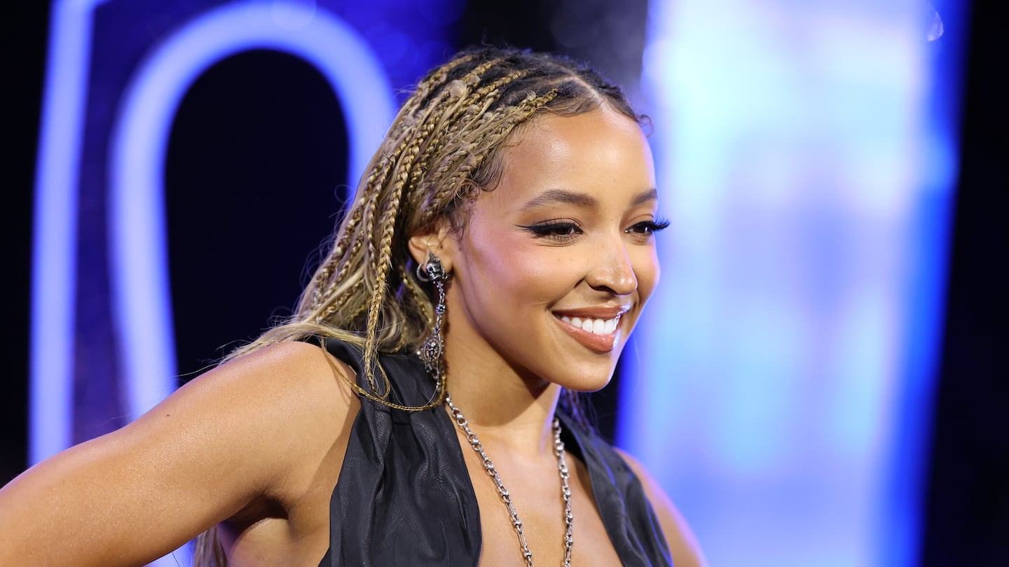 Tinashe attends the 2024 MTV Video Music Awards at UBS Arena on Sept. 11, 2024 in Elmont, N.Y.