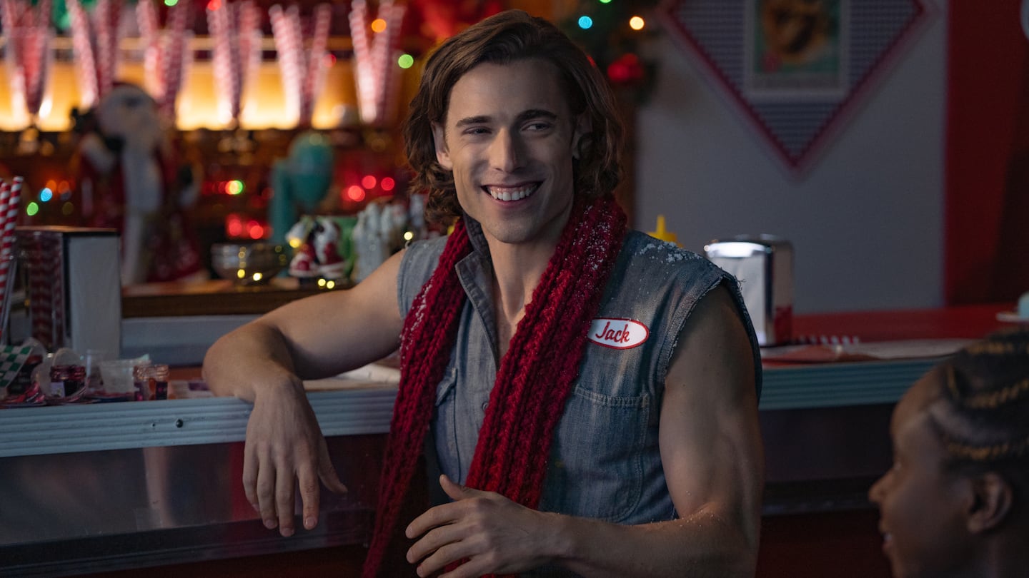 Dustin Milligan as Jack Snowman in "Hot Frosty."