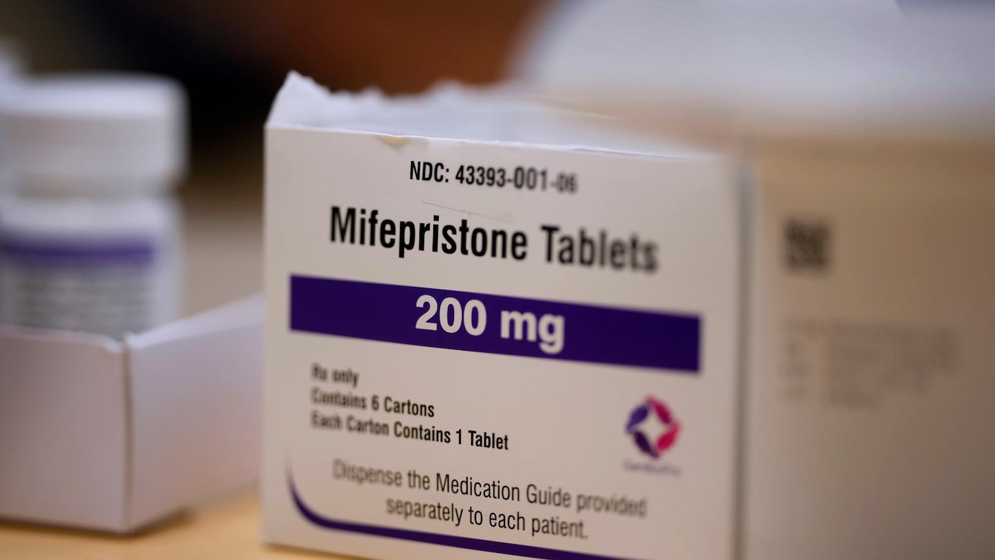 Mifepristone tablets in a Planned Parenthood clinic, on July 18, in Ames, Iowa.