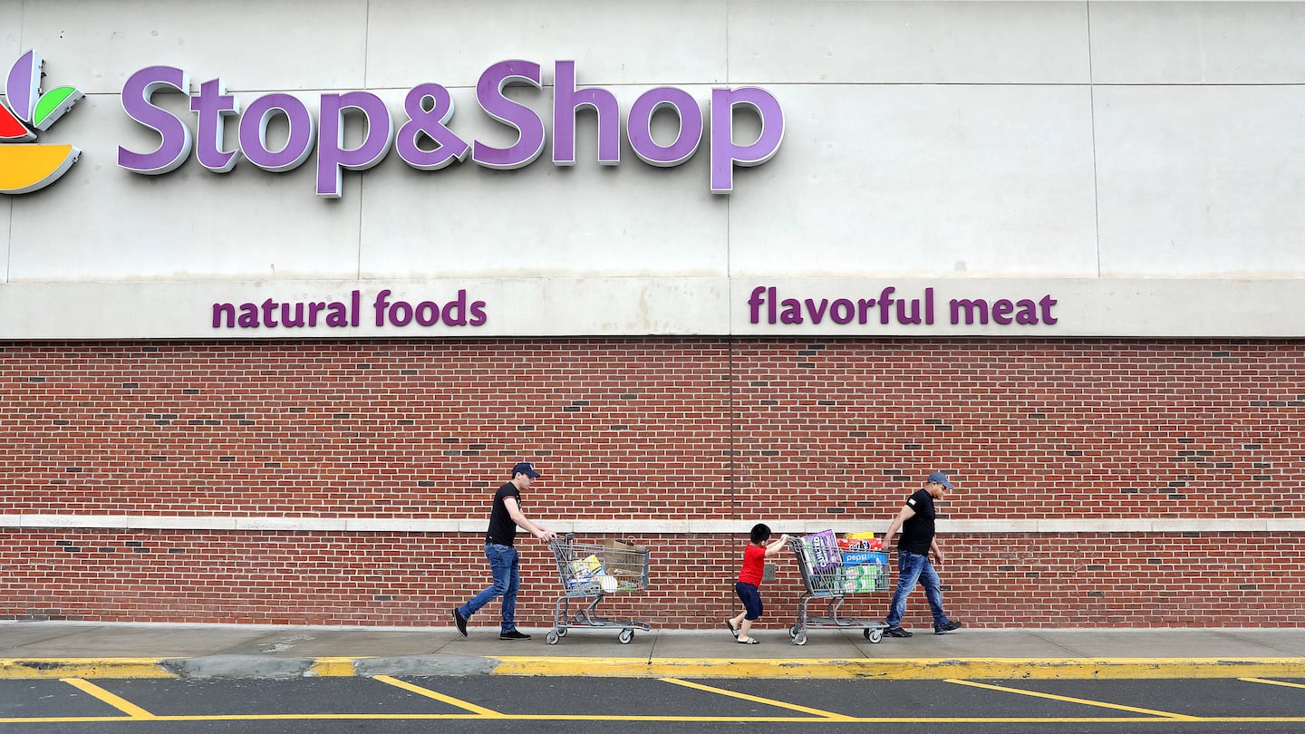 A Stop & Shop store in Dorchester, Mass. The parent company of the retail chain said its US brands were facing a cybersecurity issue.