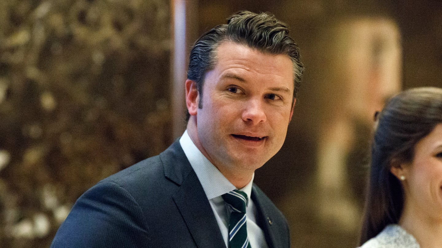 Pete Hegseth.