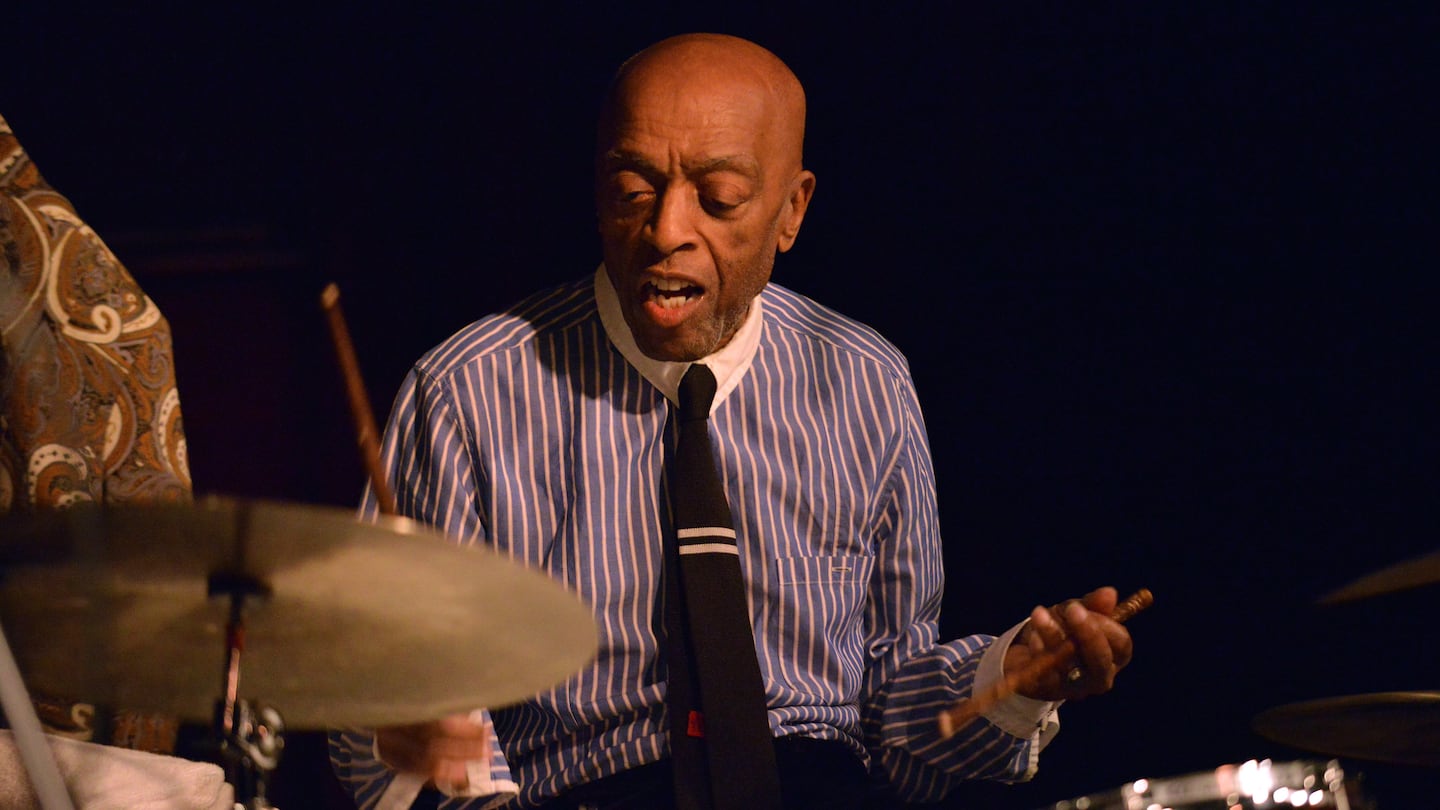 Mr. Haynes, with his band at Scullers Jazz Club in Boston in 2013.