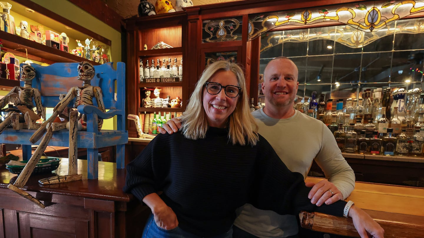 Tortilla Flats co-owners Joanne Everett and Mat Vincent are putting the restaurant on the market for $1.3 million.