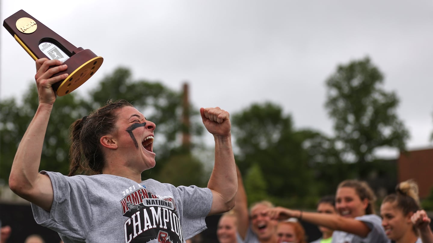 Charlotte North, who won a national championship at Boston College, helped announce the launch of the WLL Wednesday.