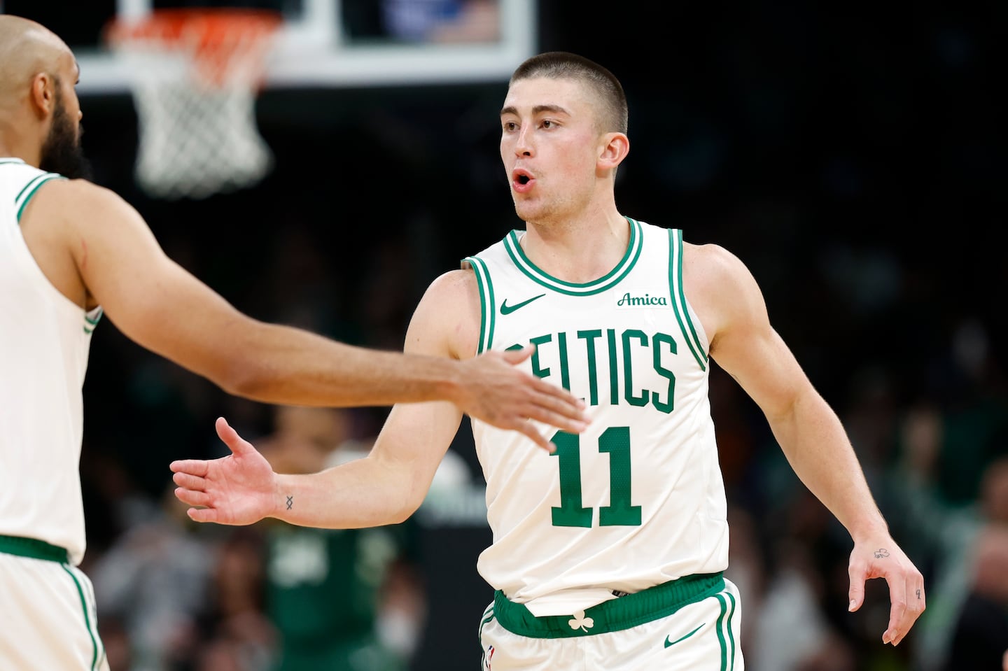 Payton Pritchard has played vital roles this season for the Celtics.