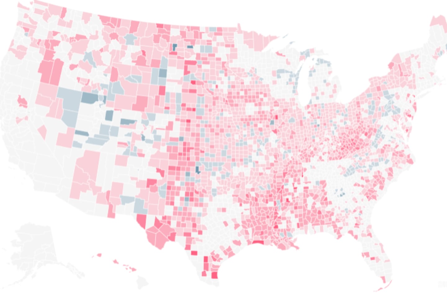 County level map