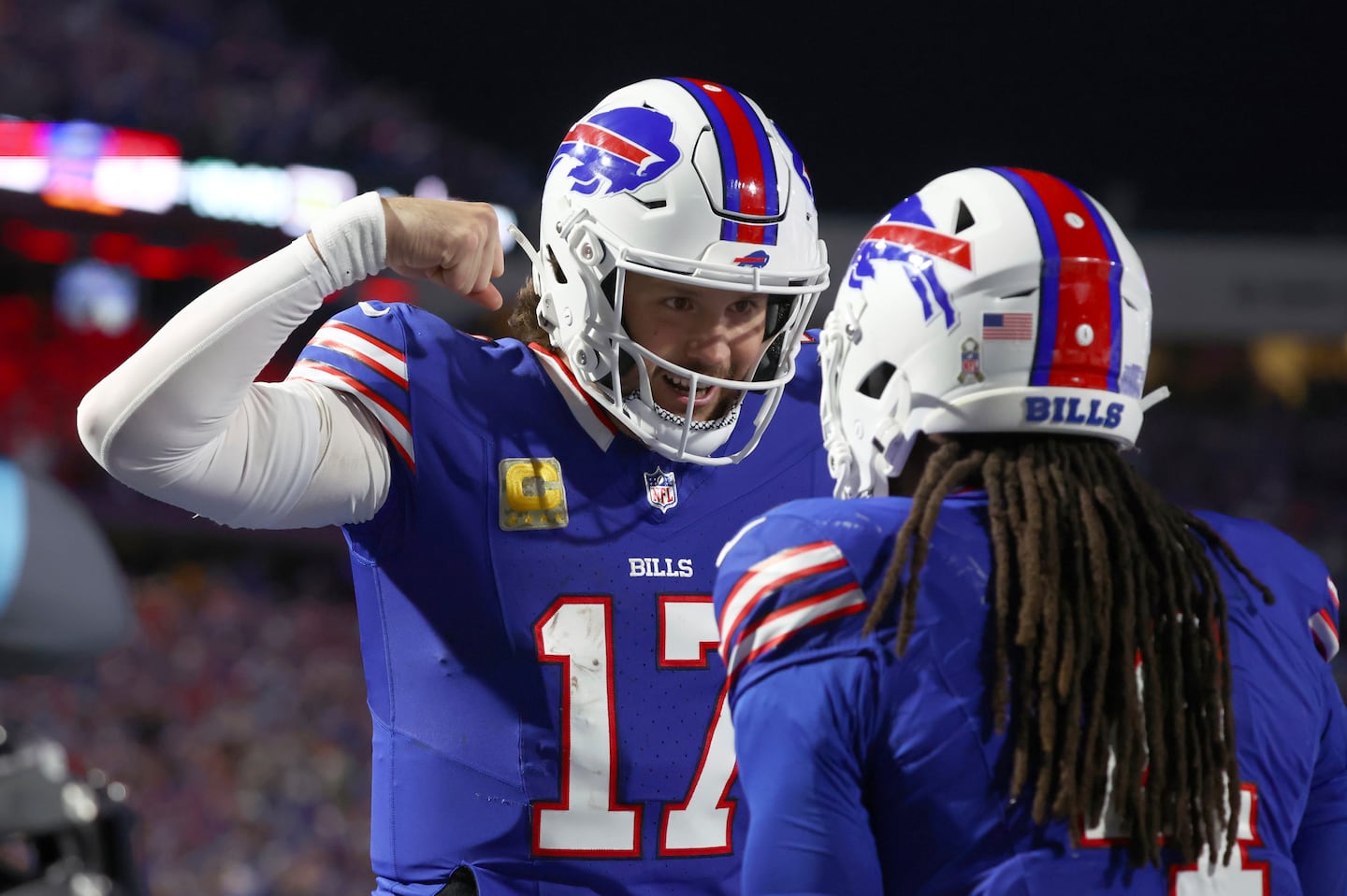 Bills quarterback Josh Allen could flex his muscles after a convincing win over Kansas City.