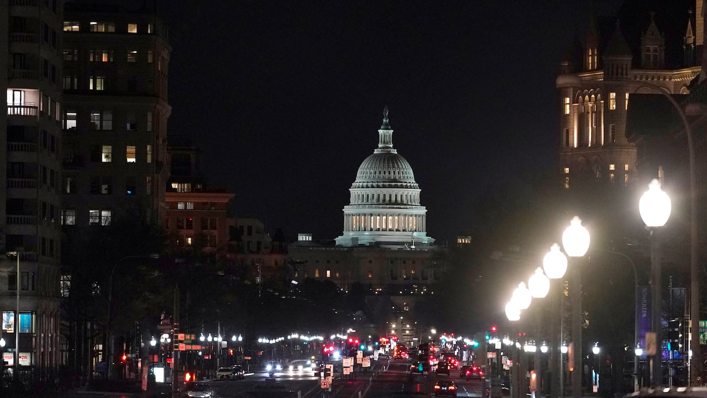 The US Capitol in Washington.