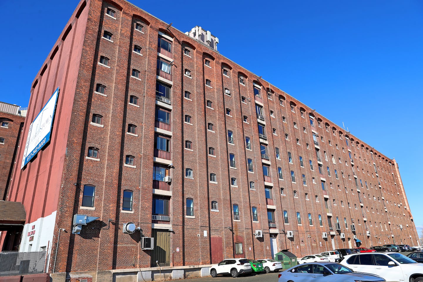 A view of 50 Terminal St., building 2 in Charlestown. An agreement reached by the property owner, city officials, arts advocates, and the building’s tenants’ association means individuals and bands can continue to practice there at Charlestown Rehearsal Studios.