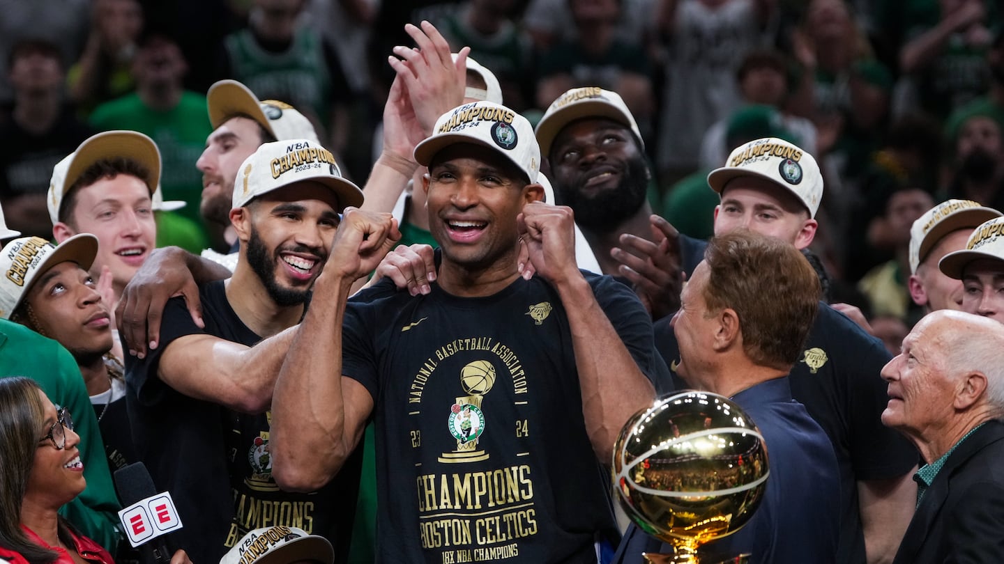 The Celtics will celebrate their 2024 NBA title at the White House on Thursday.