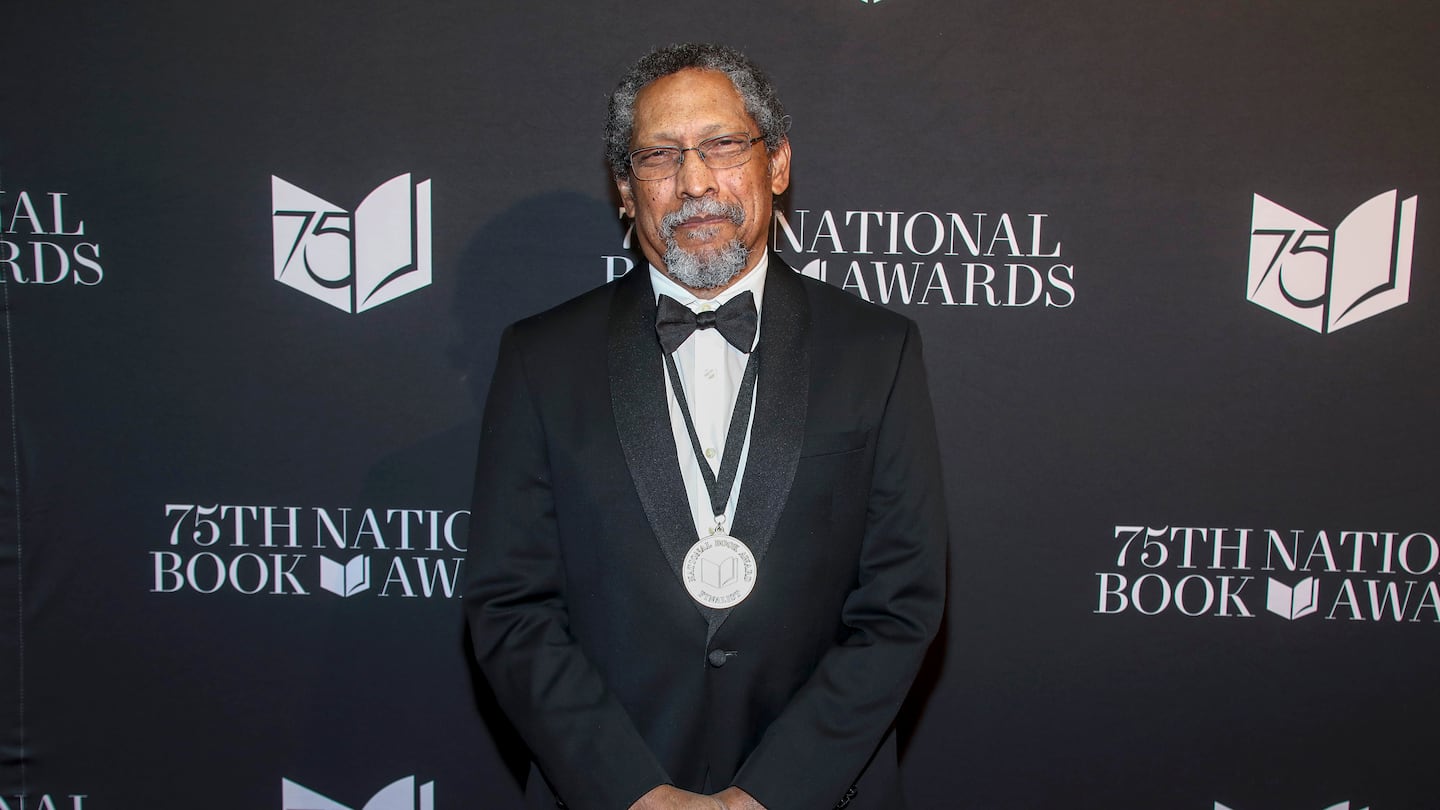 Author Percival Everett attends the 75th National Book Awards ceremony at Cipriani Wall Street on Wednesday, Nov. 20, in New York.