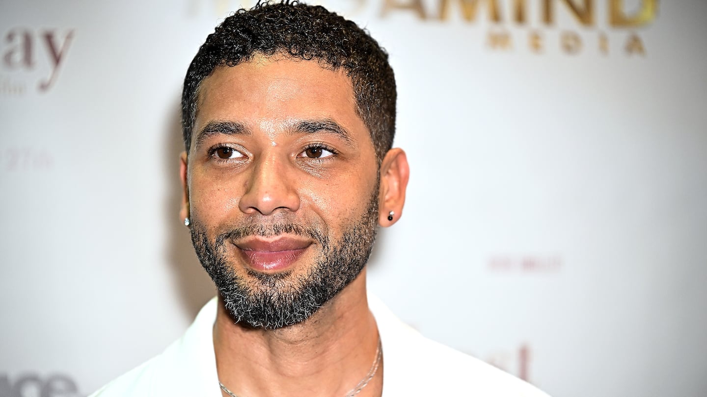 Actor Jussie Smollett. 