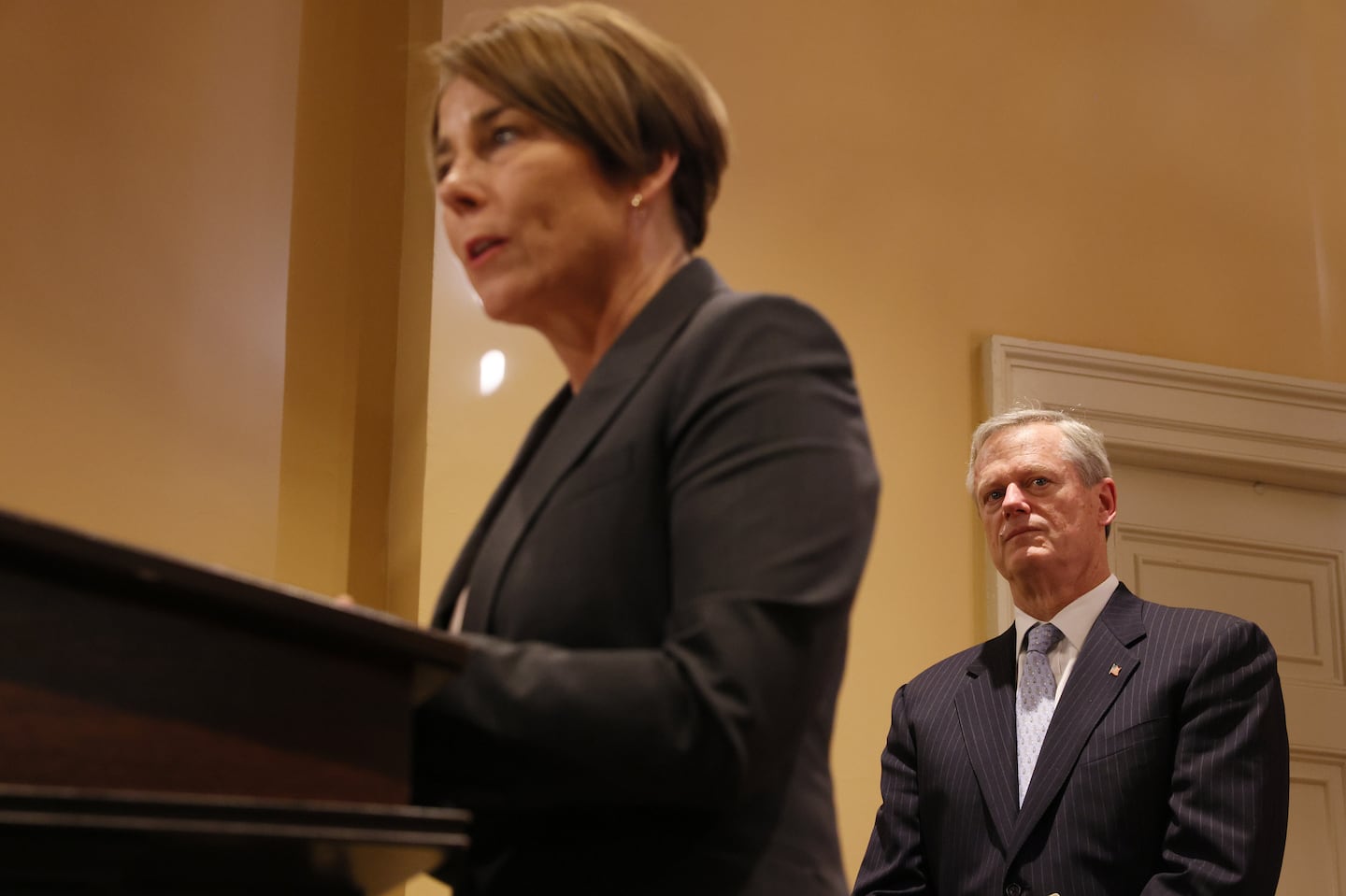 Charlie Baker stuck Governor Maura Healey with a $2.5 billion debt to the federal government.