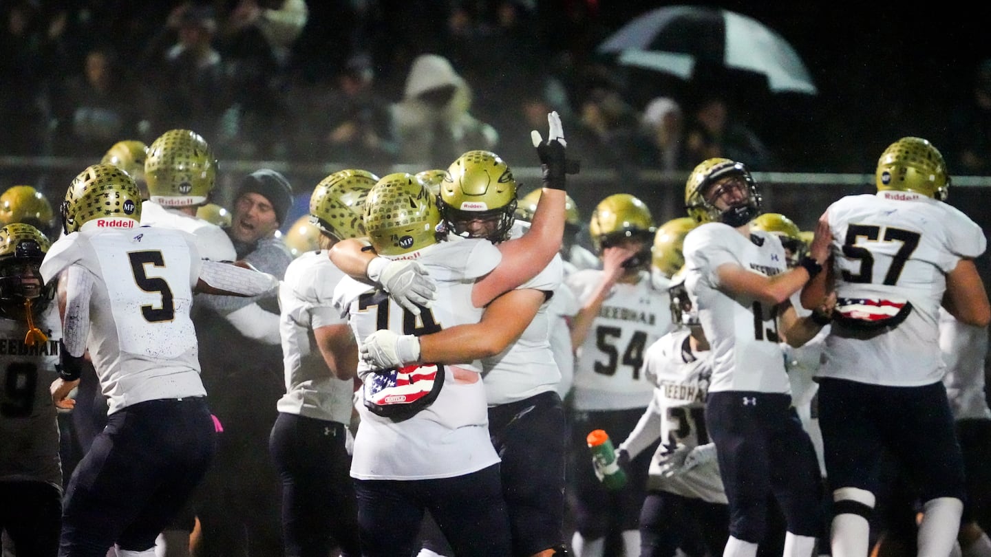 Needham crashed the Division 1 Super Bowl with a stunning win over St. John's Prep.