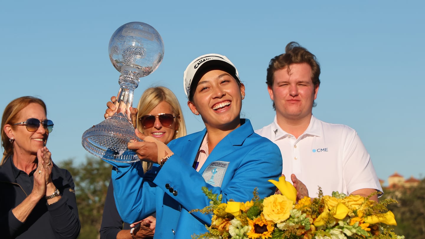 Jeeno Thitikul had millions of reason to smile after capturing the LPGA's 2024 championship.