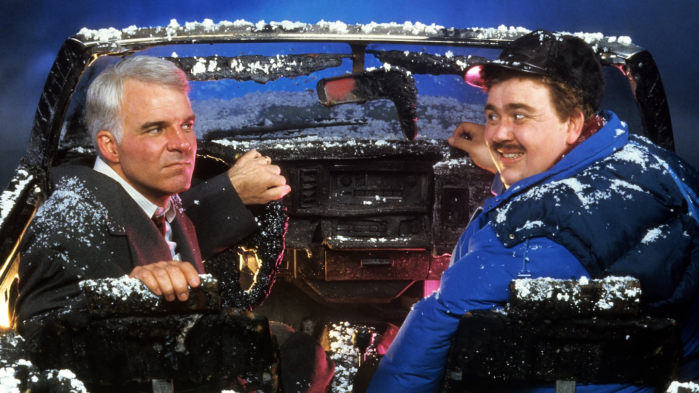 Steve Martin and John Candy in 1987's "Planes, Trains and Automobiles."