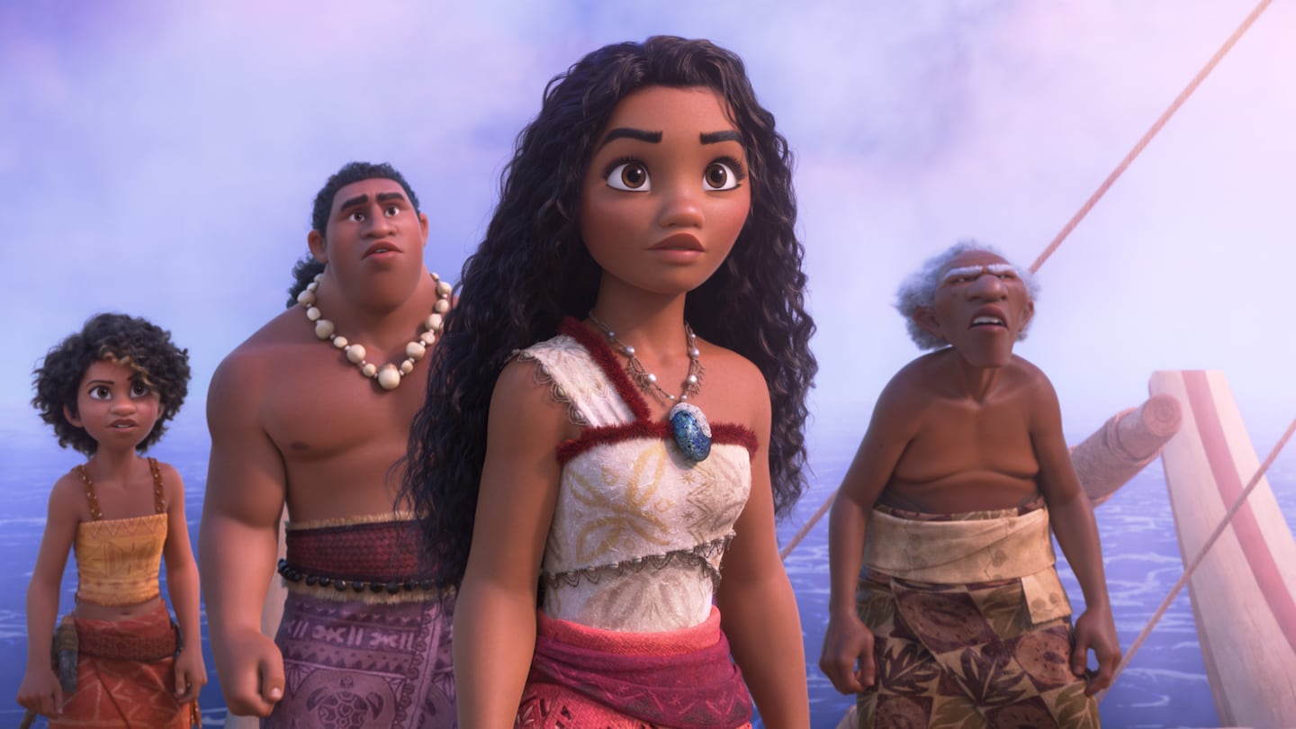 A still from Disney’s "Moana 2."