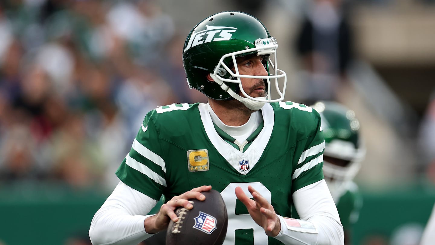 While Aaron Rodgers, who turns 41 Monday, has struggled physically with multiple ailments, the Jets have gone 3-8 in another lost season in the Meadowlands. 