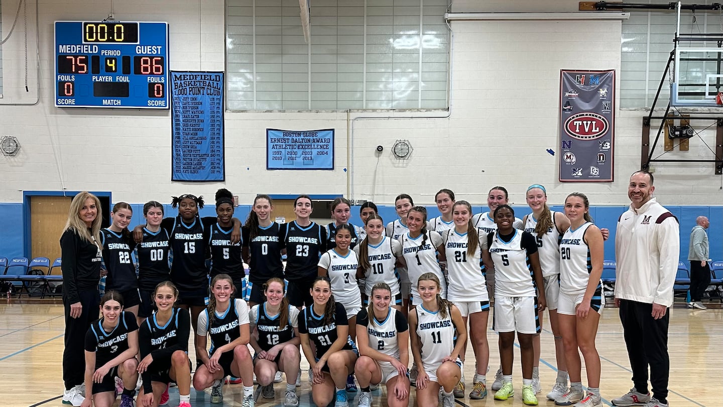 The first Eastern Mass Showcase brought some of the best MIAA girls' basketball players together in front of college coaches.