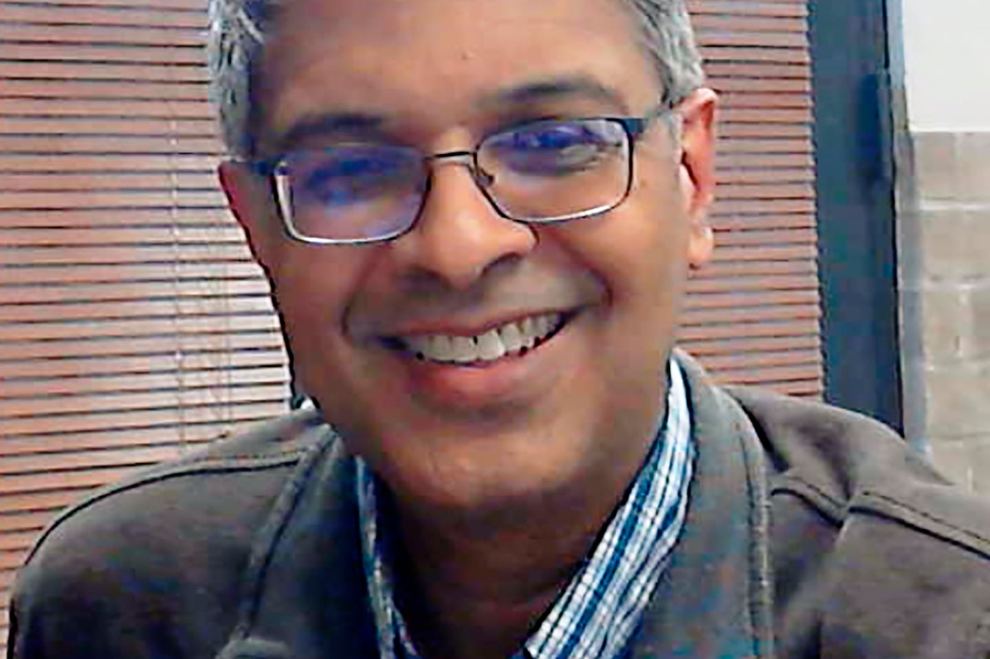 A selfie photo taken by Dr. Jay Bhattacharya.