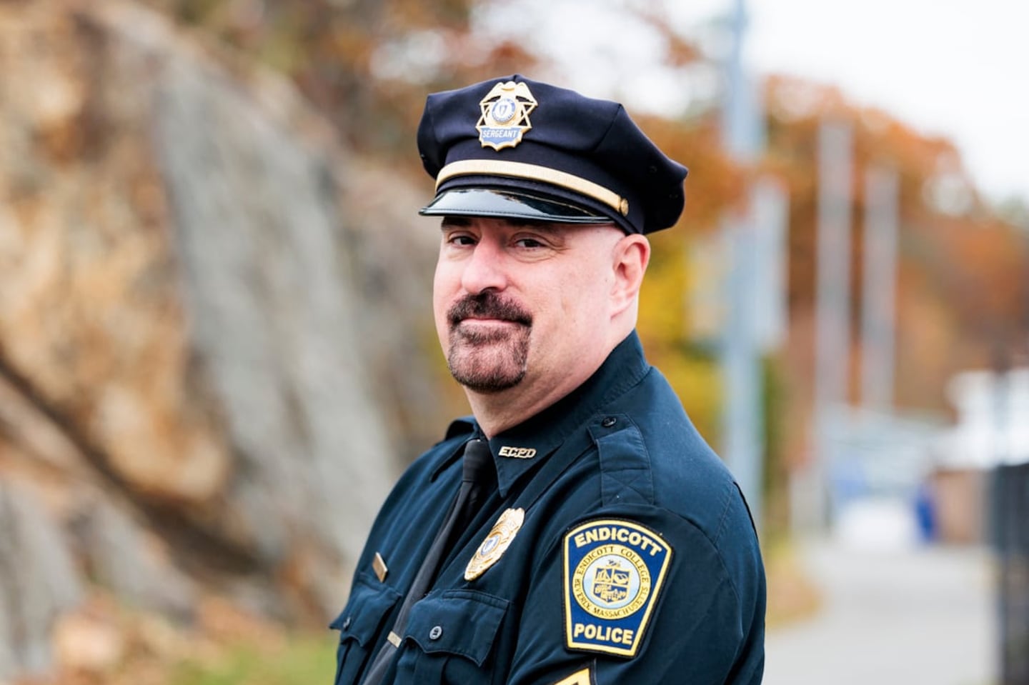 Endicott College Police Sgt. Jeremy Cole.