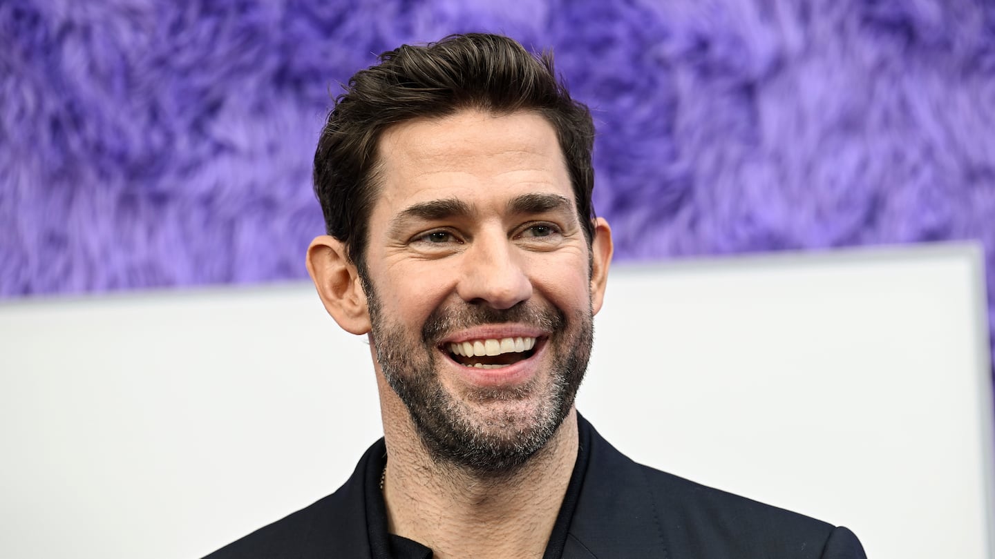 John Krasinski attends the premiere of Paramount Pictures' "IF" at the SVA Theatre, May 13, 2024, in New York.