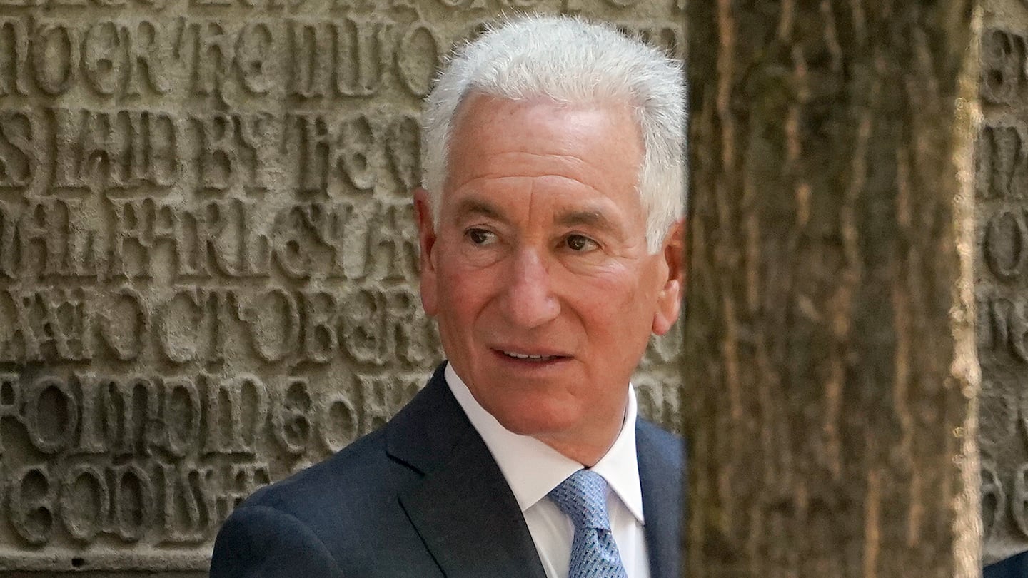 Charles Kushner arrives for the funeral of Ivana Trump, July 20, 2022, in New York.