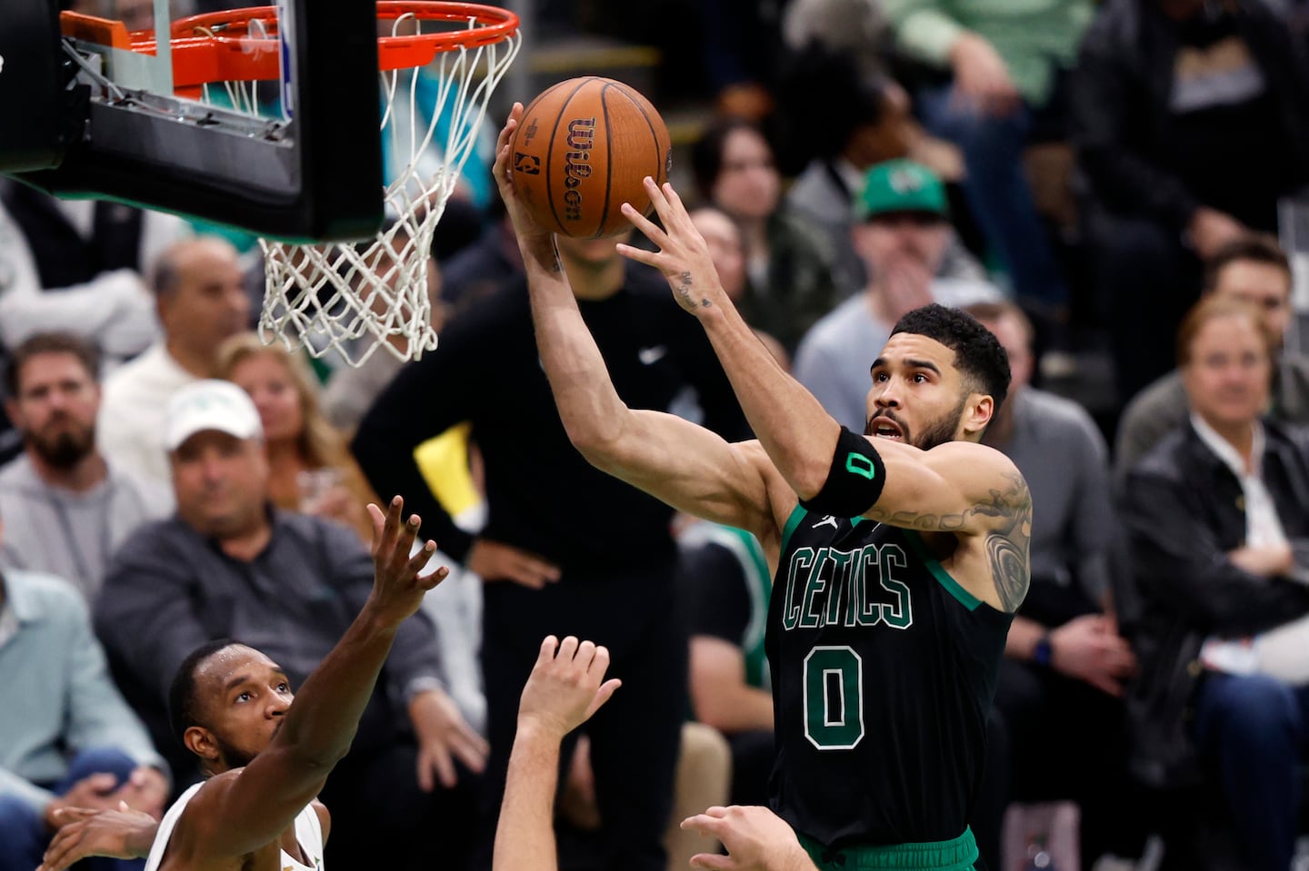 Jayson Tatum scored 33 points in the Celtics' Nov. 19 win over the Cavaliers.