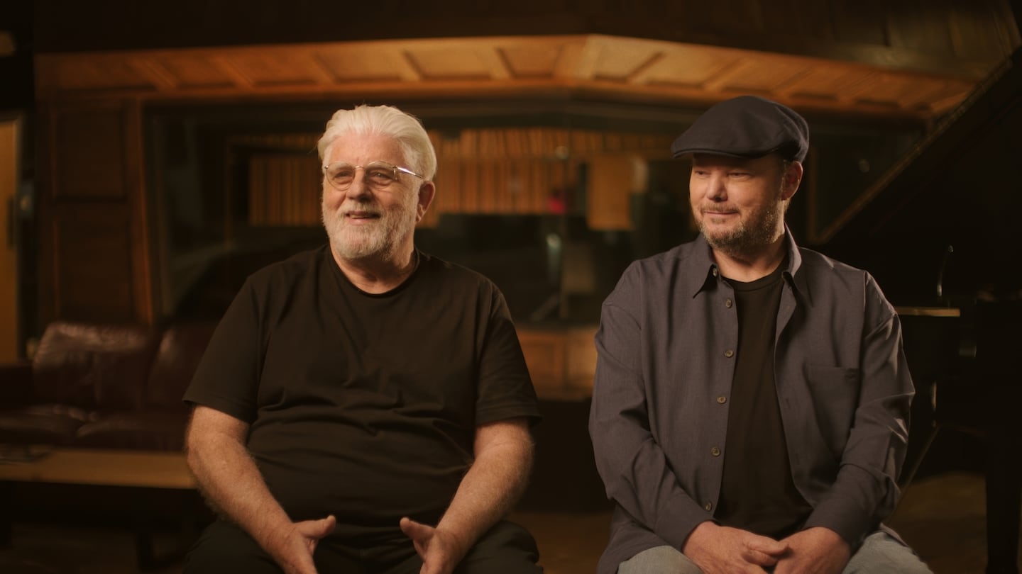 Michael McDonald, left, and Christopher Cross, in "Yacht Rock: A Dockumentary."