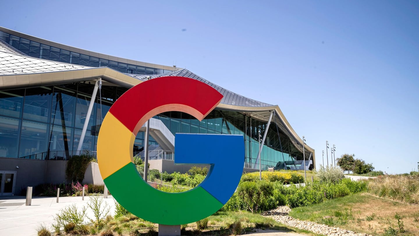 Google's Bay View campus in Mountain View, Calif., on May 1.