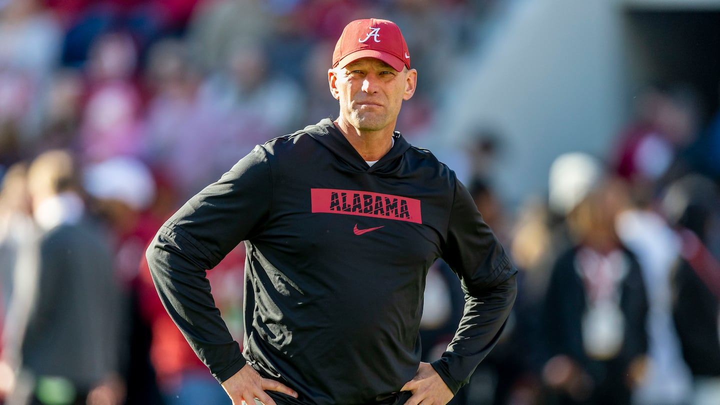 Alabama coach Kalen DeBoer saw his team's playoff hopes improve as the Crimson Tide moved up two spots to 11th in the playoff rankings.