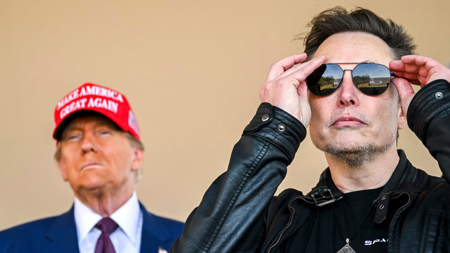 President-elect Donald Trump arrived to watch SpaceX's mega rocket Starship lift off for a test flight with Elon Musk in Boca Chica, Texas, Nov. 19, 2024.